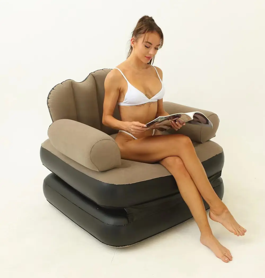 Canapé lit gonflable